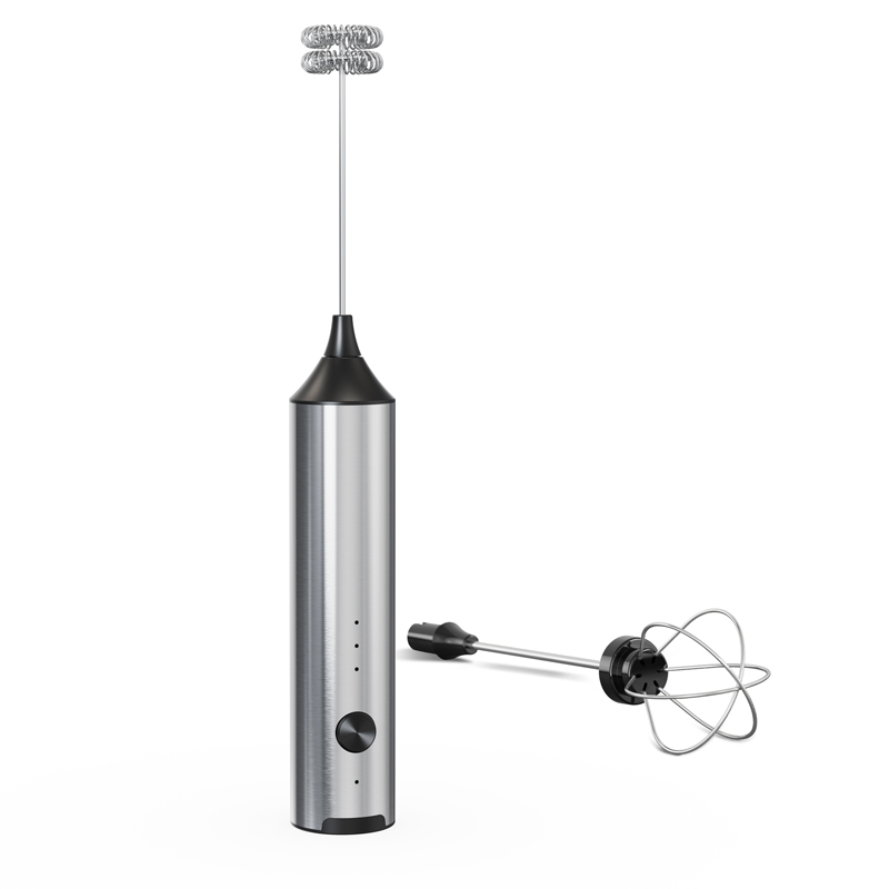 Handheld Custom LOGO USB Rechargeable Electric Milk Frother 