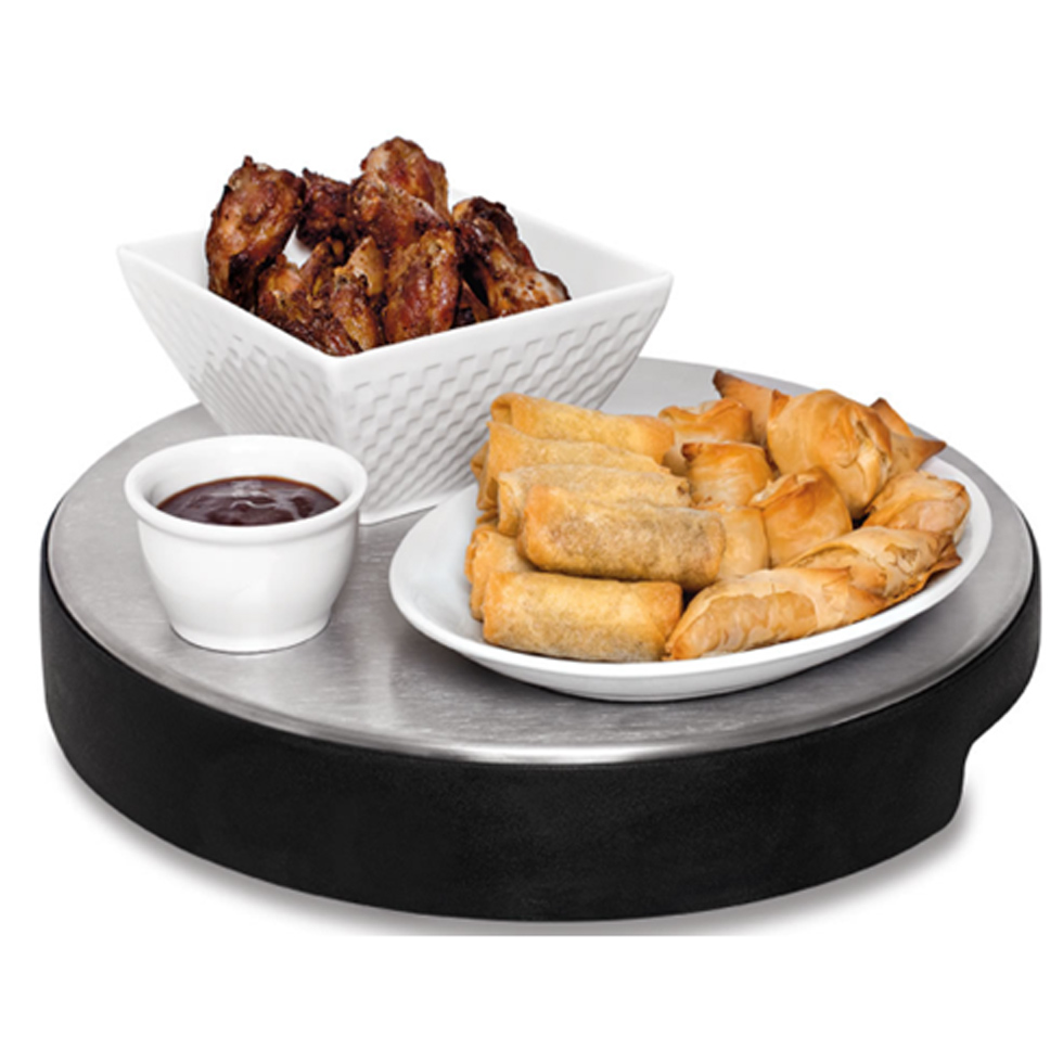 Cordless Food Warming Trays Round warming trays