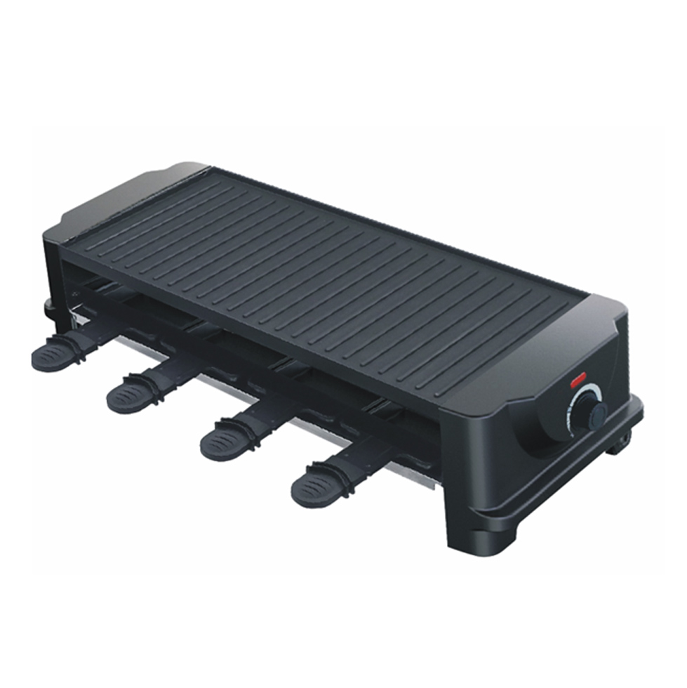 Electric Raclette grill for 8 persons